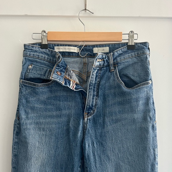 PILCRO / Anthropologie Blue Jeans - Size 28 - Picture 2 of 3